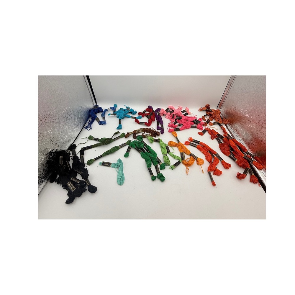 Vintage American Thread Co Star Six Strand Embroidery Cotton Floss Lot 58+
